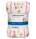 Cobertor Solteiro Camesa Mágico Brilha no Escuro 150x220cm Estampa:Circus