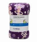Cobertor Solteiro Camesa Mágico Brilha no Escuro 150x220cm Estampa:Ginástica