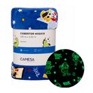 Cobertor Solteiro Infantil Manta Mágica Microfibra Antialérgico 1,5x2,2m - Camesa