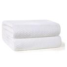Cobertor Solteiro Plush Tweed Branco - Hedrons