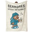 Cobertor SteadStyle Grandpa Gift 100% flanela de microfibra 132x157cm