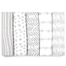 Cobertor Swaddle Blanket Bublo Baby Muslin 100% algodão 120x120cm cinza