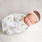 Cobertor Swaddle Sweet Jojo Designs Woodland Deer Floral