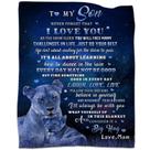 Cobertor tgruihm Blue Lion Flannel 150x125cm para filho