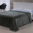 Cobertor Toque de Seda 220x240 Chumbo Niazitex