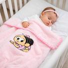 Cobertor Turma Monica Manta Rosa Bordada Soft Enxoval 85x100cm Personagem Monica Original Hipoalergenico Licenciado Incomfral Enxoval Bebê criança Cobertor Turma Monica Manta Rosa Bordada Soft Enxoval 85x100cm Personagem Monica Original Hipoalergenico Licenciado Incomfral Enxoval Bebê criança
