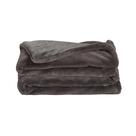 Cobertor UnHide Lil' Marsh Faux Fur, durável, leve, carvão vegetal