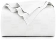 Cobertor Utopia Bedding 100% algodão branco 350GSM Queen Size
