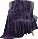 Cobertor Utopia Bedding Fleece Throw Purple 300GSM de microfibra Cobertor Utopia Bedding Fleece Throw Purple 300GSM de microfibra