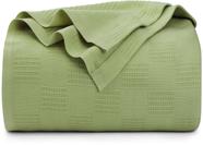 Cobertor Utopia Bedding Verde Sálvia 100% algodão Queen Size