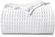 Cobertor Utopia Bedding Waffle 100% algodão 300 g/m2 King White