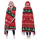Cobertor vestível Bestshop Red Flannel Sherpa 120x180cm