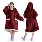 Cobertor vestível com capuz Bedsure Blanket para adultos e crianças Cobertor vestível com capuz Bedsure Blanket para adultos e crianças