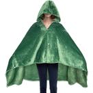 Cobertor vestível com capuz My Sky Anime para adultos, verde Cobertor vestível com capuz My Sky Anime para adultos, verde