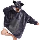 Cobertor vestível com capuz vavalad Sherpa Oversized para adultos
