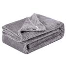 Cobertor WONDER MIRACLE Plush Fleece Twin 152x203 cm cinza