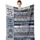 Cobertor Yamco Son Gifts 80x60 polegadas - Flanela Cobertor Yamco Son Gifts 80x60 polegadas - Flanela