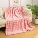Cobertor YUSOKI Luxury 3D Bubble 900g rosa claro 127x152cm