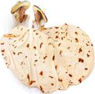 Cobertor Zulay Burritos - Manta Tortilla 203cm (Frente e Verso)