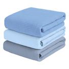 Cobertores Breebleep Muslin Swaddle, pacote com 3 cobertores, 120x120 cm, macios