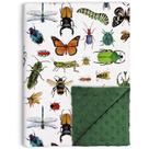 Cobertores de bebê Buerhanerry Bugs unissex para meninos e meninas 30x40cm