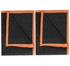 Cobertores móveis Mintboo Large 203x183cm Heavy Duty, pacote com 2 Cobertores móveis Mintboo Large 203x183cm Heavy Duty, pacote com 2