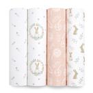 Cobertores Swaddle Baden + Anais Essentials - Pacote com 4 - 100% Algodão