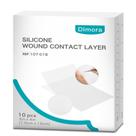 Cobertura de camada de contato com feridas Dimora Silicone 7,5 cm x 10 cm