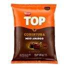 Cobertura em gotas chocolate 1/2 amargo top 1,01kg - harald Cobertura em gotas chocolate 1/2 amargo top 1,01kg - harald