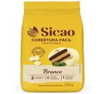 Cobertura Mais Fracionada Branco Gotas Kit 3un de 1kg