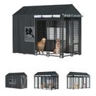 Cobertura para Canil LYBOSH - 2,4 x 1,2 x 1,8m - Proteção Total para Cães