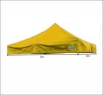 Cobertura para tenda sanfonada em lona PVC 3x3m