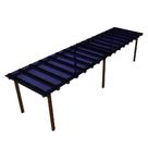 Cobertura Policarbonato Alveolar 8,00m x 1,50m - Azul 4mm