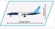 Cobi 26603 - avião comercial boeing 787 dreamliner blocos para montar com 836 pcs