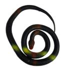 Cobra 91cm Grande Brinquedo Borracha Pegadinha PRETA