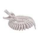 Cobra Esqueleto Articulada Naja Réplica Anatômica Flexível, Brinquedo Sensorial -