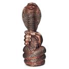 Cobra Serpente Egípcia Invencibilidade Proteção Estátua 28cm