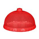 Cobre Bolo Telado Protetor Alimentos Redondo Plástico 33x18cm