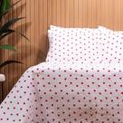 Cobre Leito 180 Fios Casal Padrão Estampado 3 Peças Basic