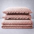 Cobre Leito Balle Casal King 3 peças Colcha Cama Rosê
