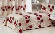 Cobre Leito Bella Rosas Solteiro Algodão Sem Enchimento 02 Peças Cobre Leito Bella Rosas Solteiro Algodão Sem Enchimento 02 Peças