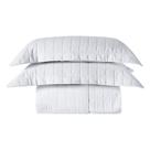 Cobre Leito Casal 2 Porta Travesseiros 300 fios Basic Branco