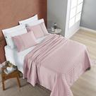 Cobre Leito Casal Divino Lese 3 Peças Dupla Face - Rosa - 100% Poliéster