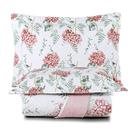 Cobre Leito Casal Padrão Cotton Select Dupla Face Percal 200 Fios 3 Peças - 80% Algodão 20% Poliéster