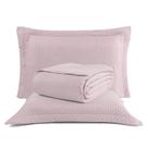 Cobre Leito Colcha Cama Queen Box Dupla Face Cores - Rosas Cobre Leito Colcha Cama Queen Box Dupla Face Cores - Rosas