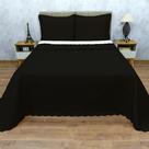 Cobre Leito Colcha Camili Super King 3 pçs Matelado Dupla Face