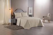 Cobre Leito Colcha Casal Queen 3 Peças Palha Matelado Percal 100 % Algodão