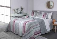 Cobre Leito Colcha King Size Dupla Face Patchwork 150 Fios Corttex Várias Estampas