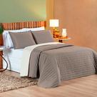 Cobre Leito Colors Casal 3 Peças Dupla Face 200 Fios Luxo Cobre Leito Colors Casal 3 Peças Dupla Face 200 Fios Luxo
