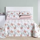 Cobre Leito Cotton Select Casal Padrão 03 Peças - Hortência Cobre Leito Cotton Select Casal Padrão 03 Peças - Hortência